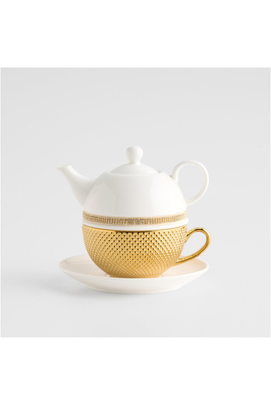 Thé Pour Une Personne - Glamtis Gold - White