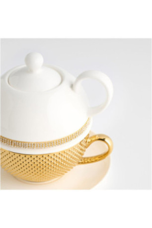 Thé Pour Une Personne - Glamtis Gold - White