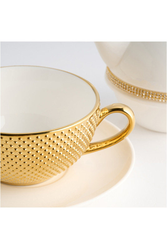 Thé Pour Une Personne - Glamtis Gold - White