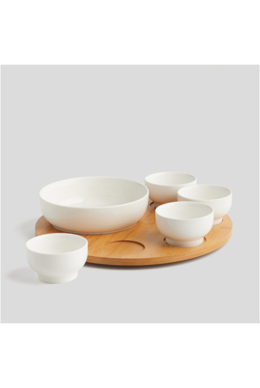 Plat de Service - Coletive 2 - White