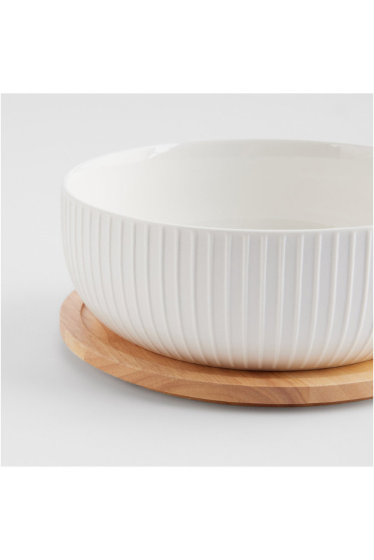 Bol de Service - Linioso - White