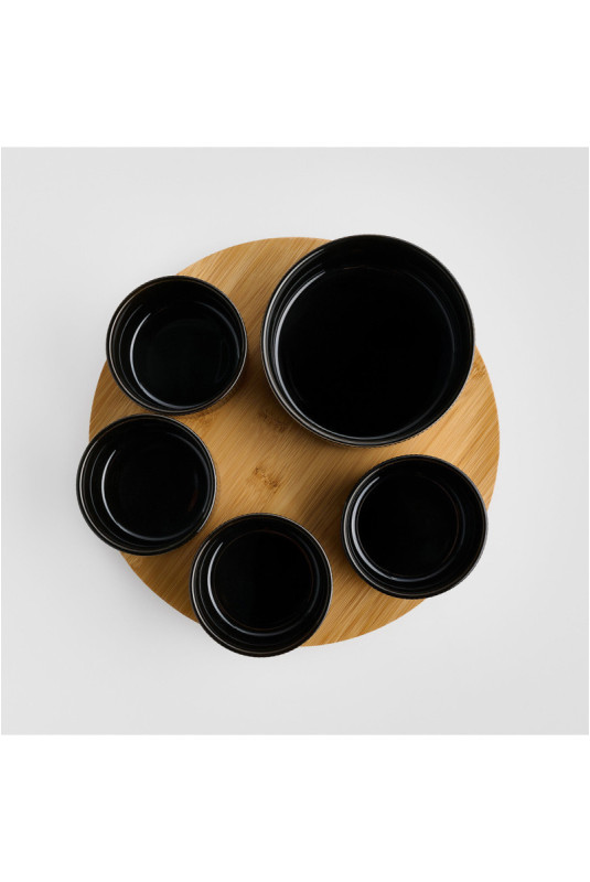 Plat de Service - Linerso - Black