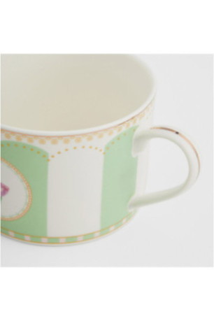 Tasse Avec Sous-Tasse - Vivelle - Light Green