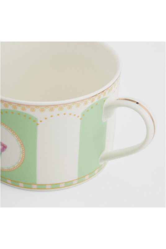 Tasse Avec Sous-Tasse - Vivelle - Light Green