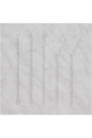 Ensemble de Pailles - Strawelli - Clear Transparent