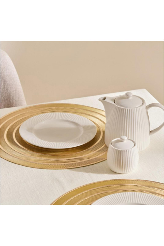 Ensemble de Sets de Table Décoratifs - Rigelas - Gold