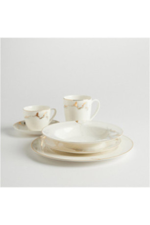 Assiette - Marberis - White