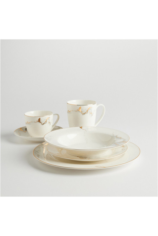 Assiette - Marberis - White