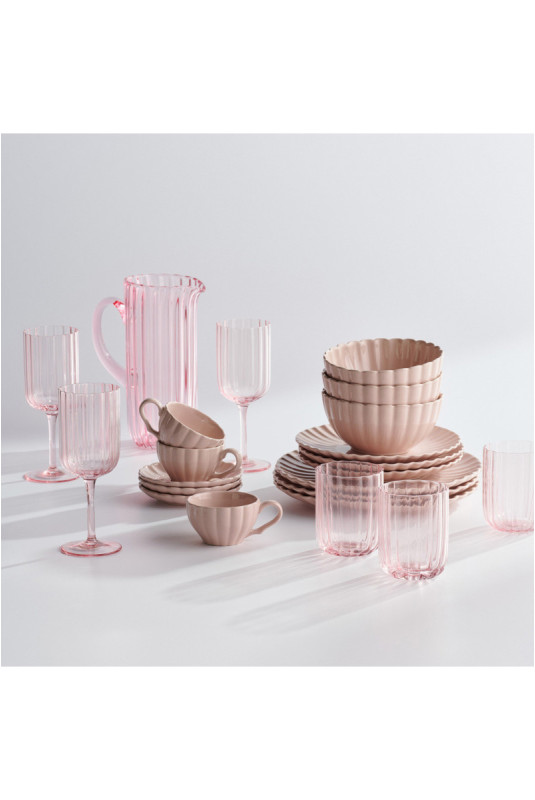 Assiette - Fiorenal - Pink
