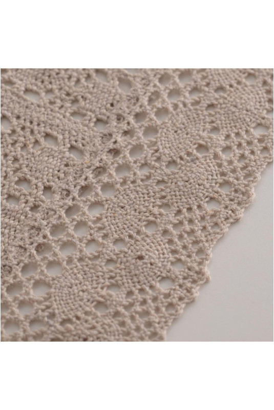 Nappe En Dentelle Pour Petit Format - Folkelips - Beige