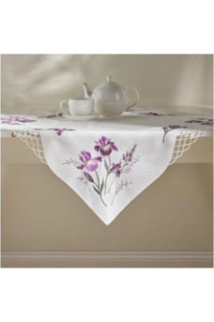 Petite Nappe Brodée - Luya - Light Violet