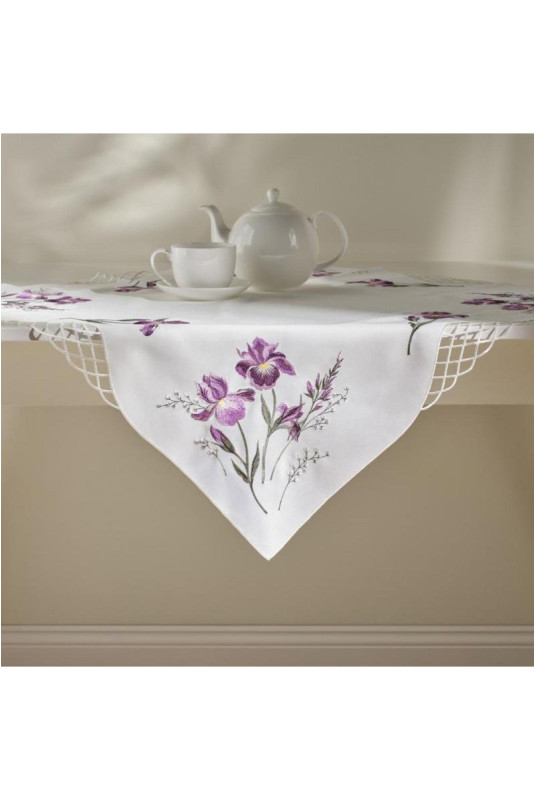 Petite Nappe Brodée - Luya - Light Violet