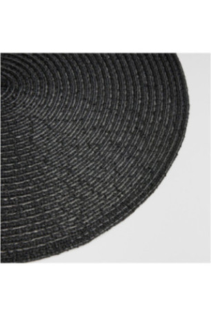 Ensemble de Sets de Table Décoratifs - Glitter Set - Black