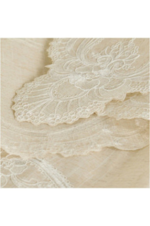Chemin de Table Brodé - Sorella - Light Beige