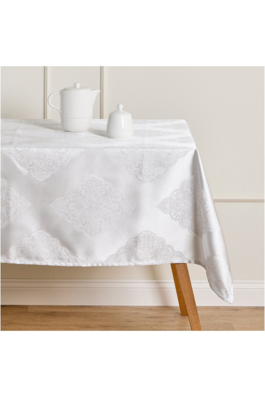 Nappe Jacquard - Hiren - White