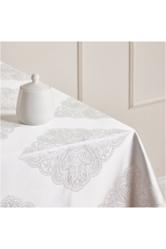 Nappe Jacquard - Hiren - White