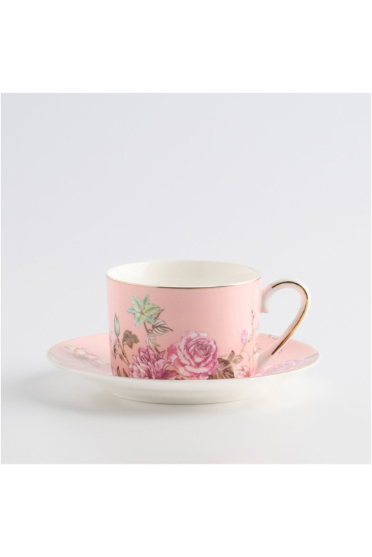 Tasse Avec Sous-Tasse - Rosal - Pink