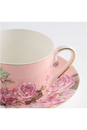 Tasse Avec Sous-Tasse - Rosal - Pink