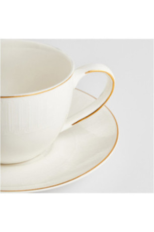 Tasse Avec Sous-Tasse - Atea - White