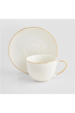 Tasse Avec Sous-Tasse - Atea - White