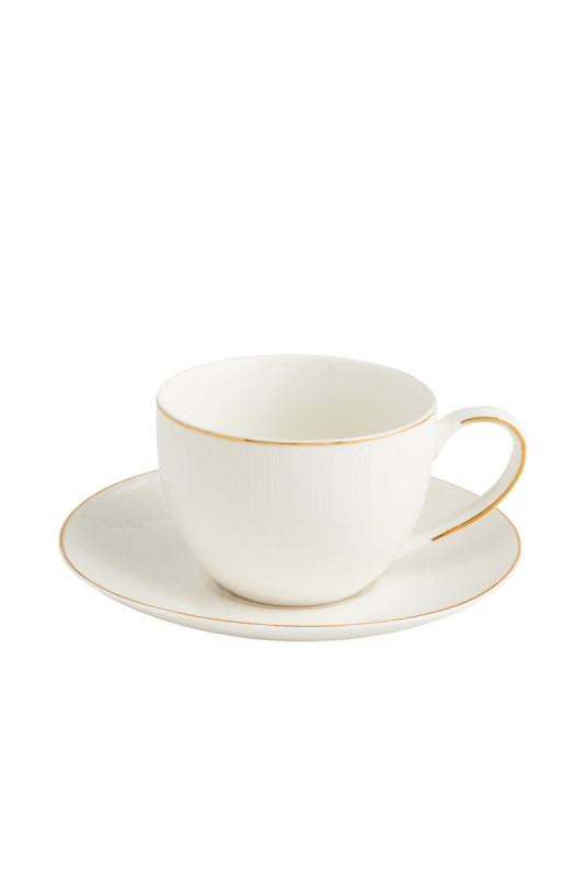 Tasse Avec Sous-Tasse - Atea - White