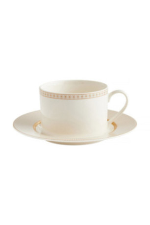 Tasse Avec Sous-Tasse - Galanta - Beige