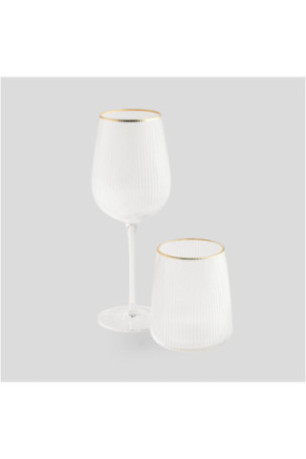 Verre À Vin - Vanesa - Gold