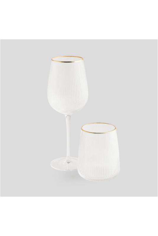 Verre À Vin - Vanesa - Gold