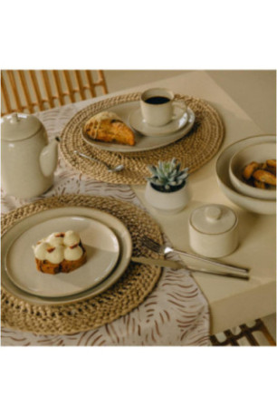 Assiette - Inaya - Light Beige