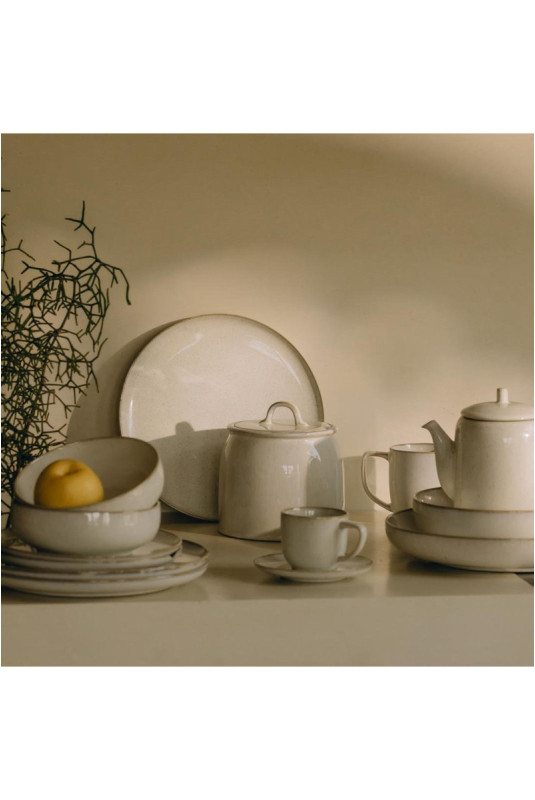 Assiette À Dessert - Inaya - Light Beige
