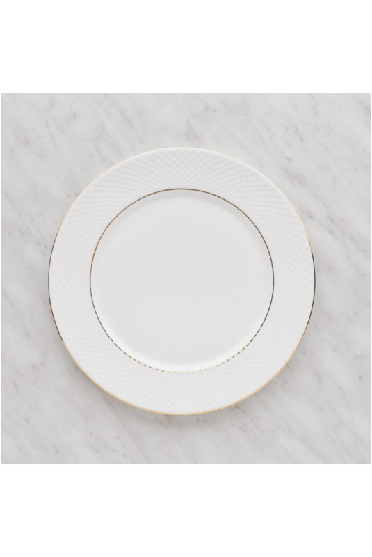 Assiette À Dessert - Eleni - White
