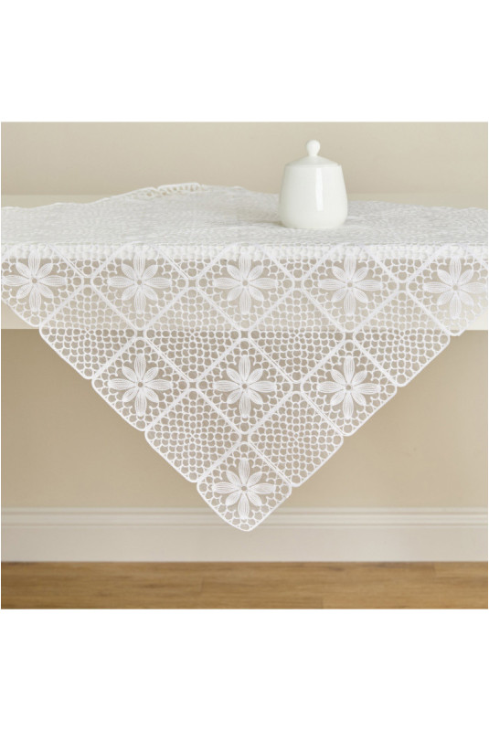 Nappe En Dentelle Pour Petit Format - Lapua - White