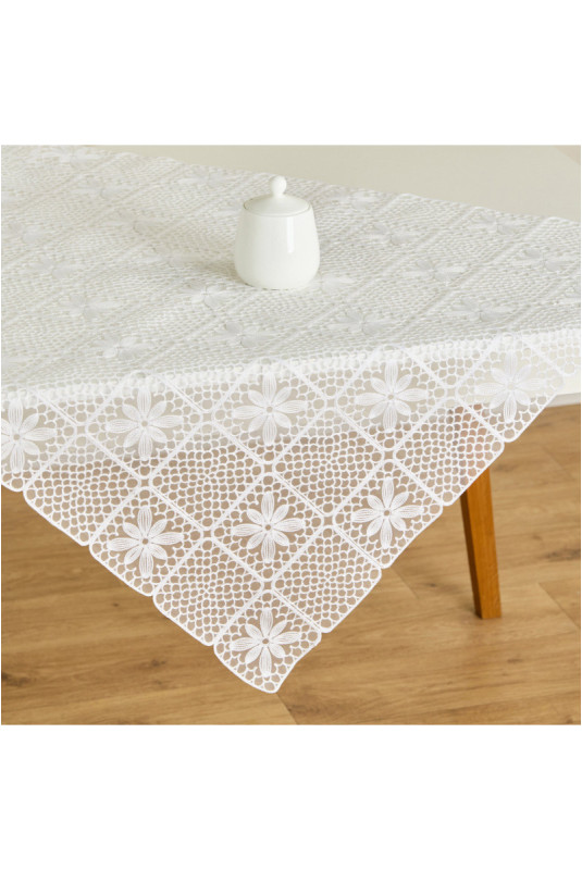 Nappe En Dentelle Pour Petit Format - Lapua - White