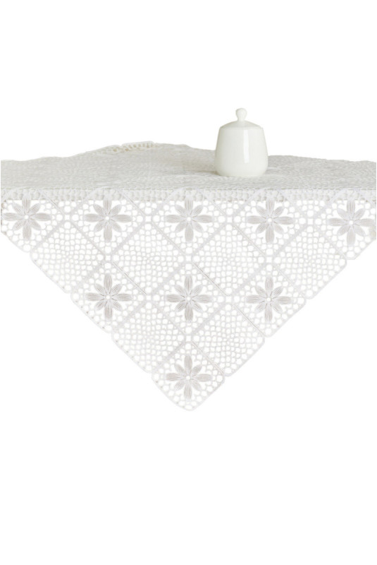 Nappe En Dentelle Pour Petit Format - Lapua - White