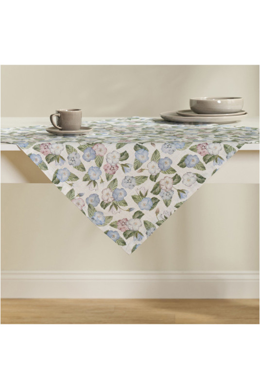 Petite Nappe Imprimée - Pansiso - Blue
