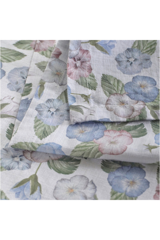 Petite Nappe Imprimée - Pansiso - Blue