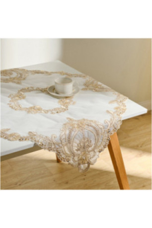 Petite Nappe Brodée - Yulara - Gold