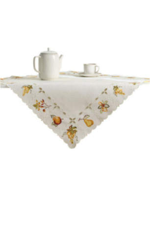 Petite Nappe Brodée - Cidera - White