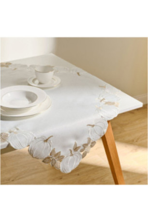 Petite Nappe Brodée - Pumpinosi - White
