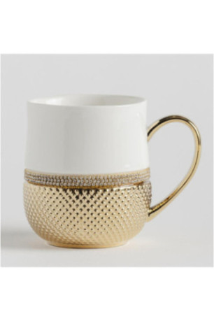 Tasse - Glamtis Gold - White