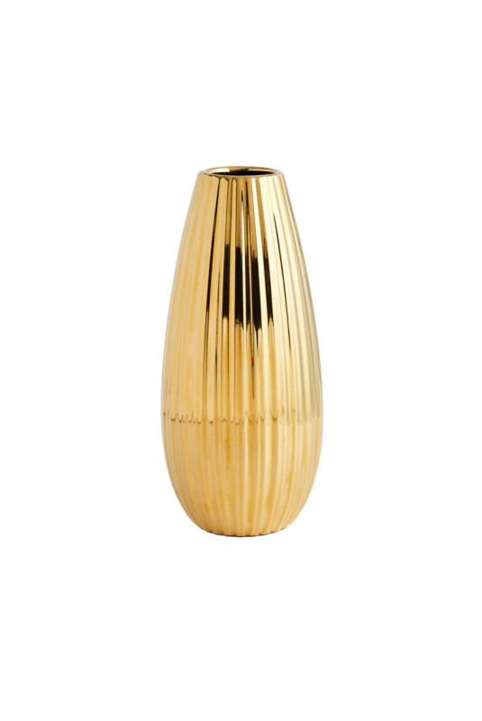 Vase - Rifloso - Gold