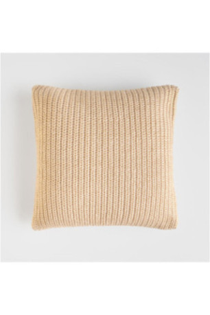 Housse de Coussin Décorative - Cardig - Beige