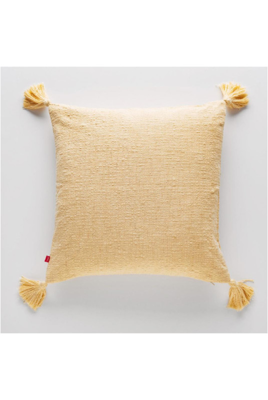 Housse de Coussin Solide - Kolina - Yellow