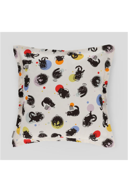 Housse de Coussin Imprimée - Sirino - White
