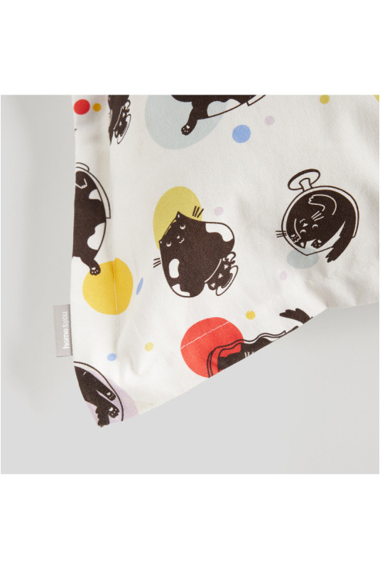 Housse de Coussin Imprimée - Sirino - White