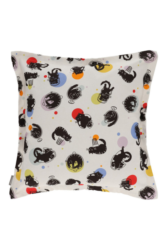 Housse de Coussin Imprimée - Sirino - White