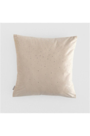 Housse de Coussin En Velours - Neve - Ecru