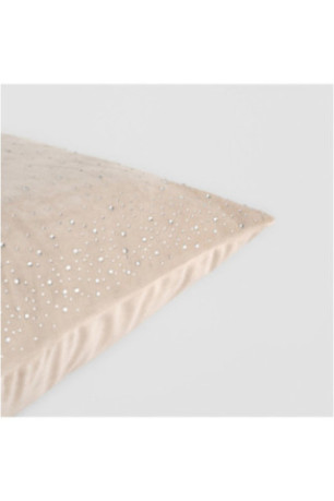Housse de Coussin En Velours - Neve - Ecru
