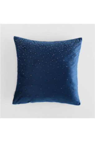 Housse de Coussin En Velours - Neve - Dark Blue