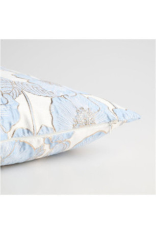 Housse de Coussin Jacquard - Makowka - Light Blue